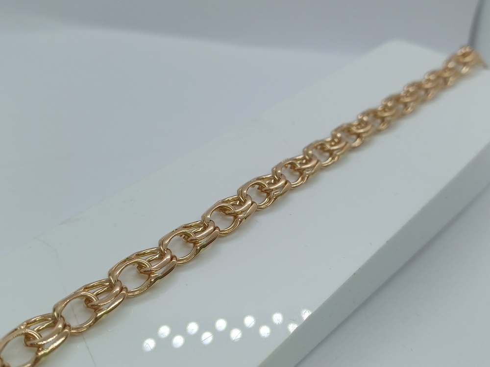 БРАСЛЕТ ПОЛНОВЕСНЫЙ Бисмарк (Au 585)