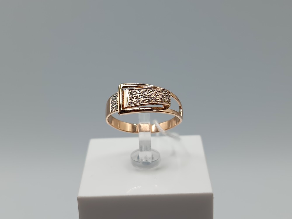 КОЛКМИ585 КОЛЬЦО С КАМНЯМИ (Au 585)