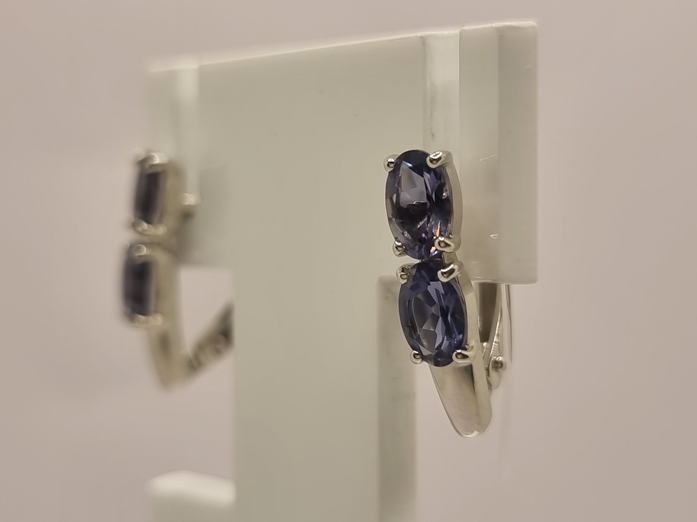 СЕРЬГИ С КАМНЯМИ (Au 585)