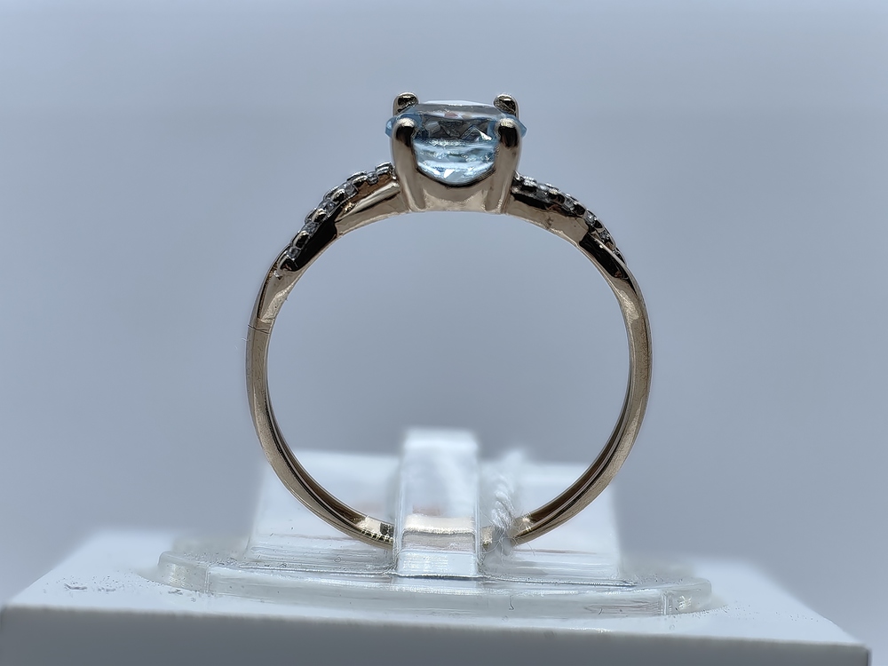 КОЛКМИ585 КОЛЬЦО С КАМНЯМИ (Au 585)