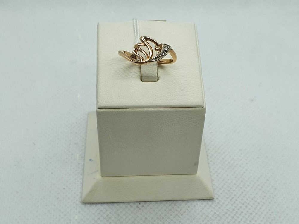 КОЛКМИ585 КОЛЬЦО С КАМНЯМИ (Au 585)
