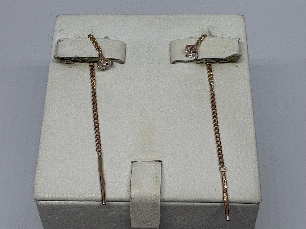 СЕРЬГИ ПРОДЕВКИ (Au 585)