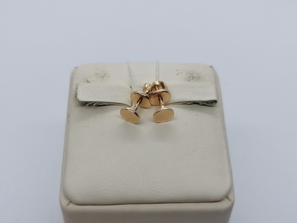 СЕРЬГИ ПУСЕТЫ (Au 585)