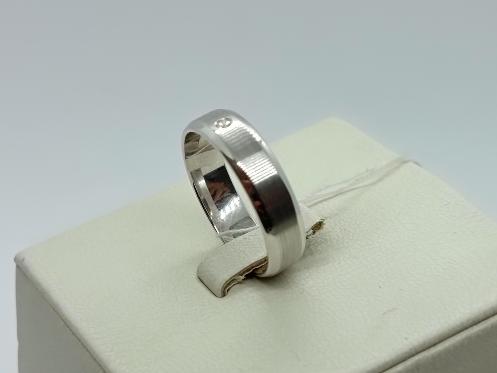 ОБРУЧАЛЬНОЕ КОЛЬЦО БРИЛЛИАНТ Au 585