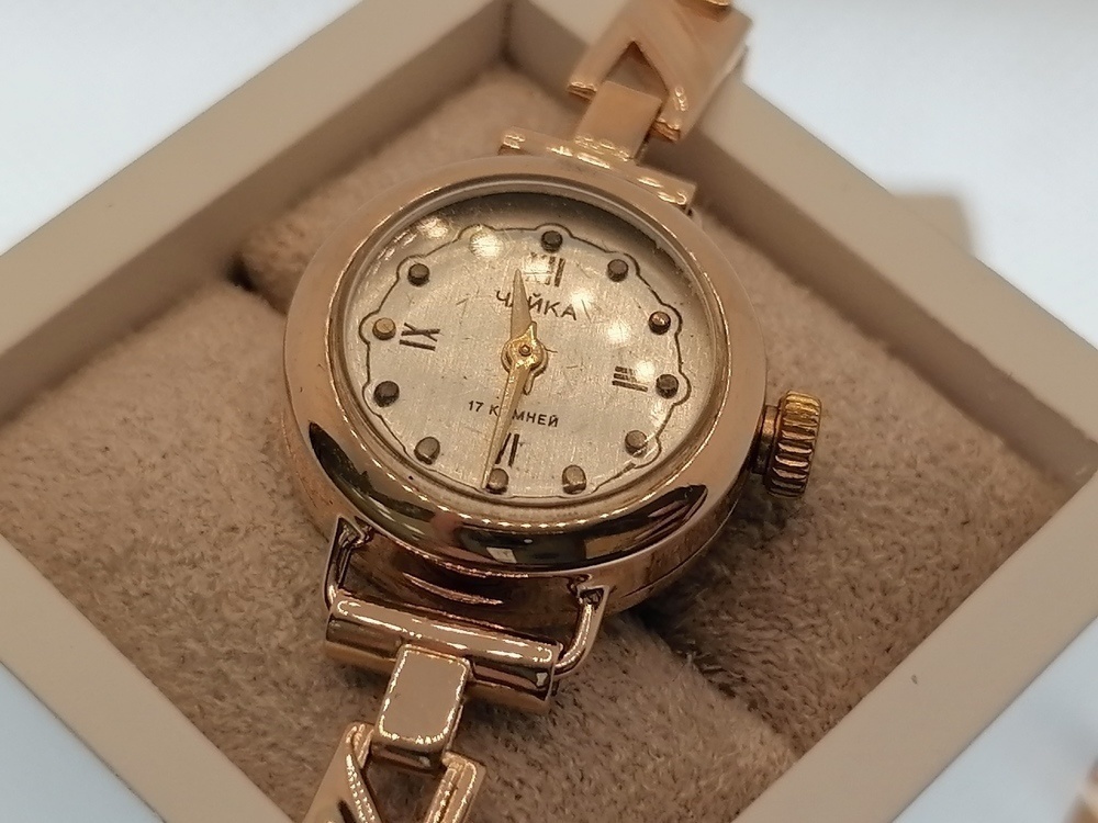 ЧСЧКА585 ЧАСЫ ЧАЙКА (Au 585)