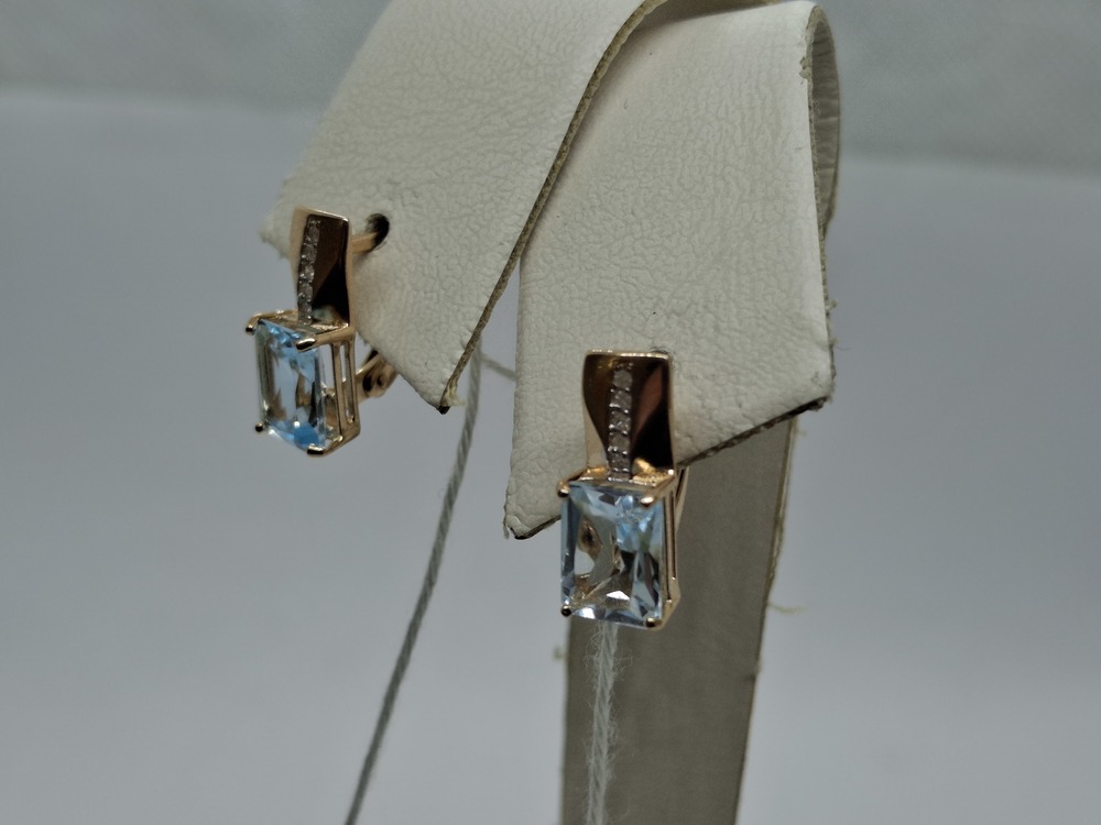 СЕРЬГИ БРИЛЛИАНТ (Au 585)