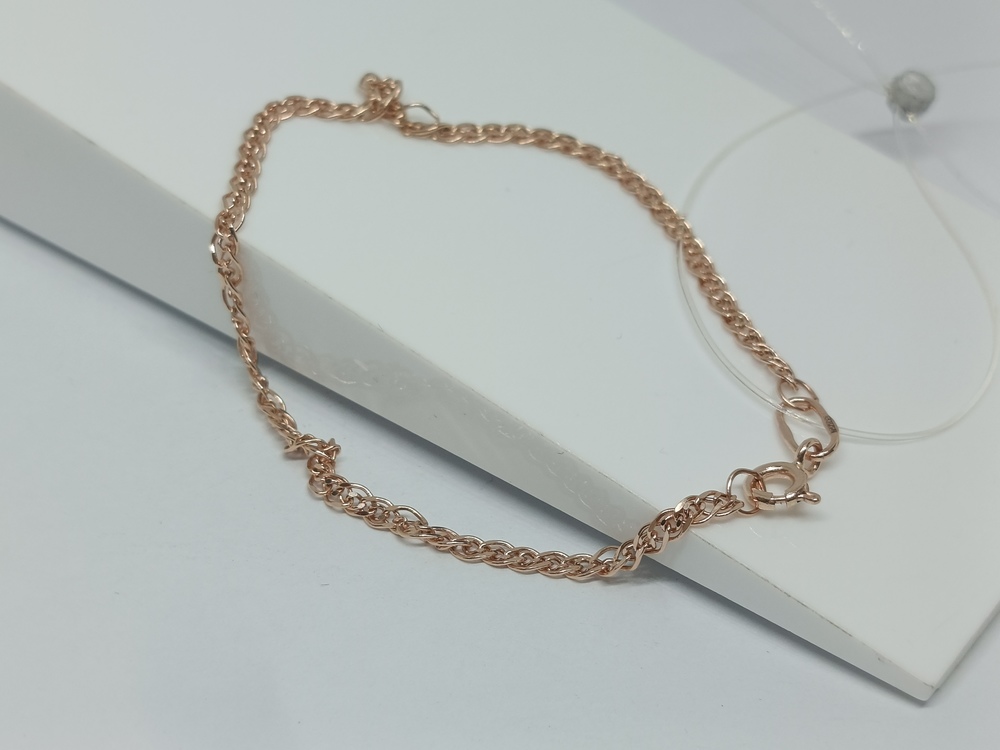 БРАСЛЕТ ПУСТОТЕЛЫЙ Нона (Au 585)