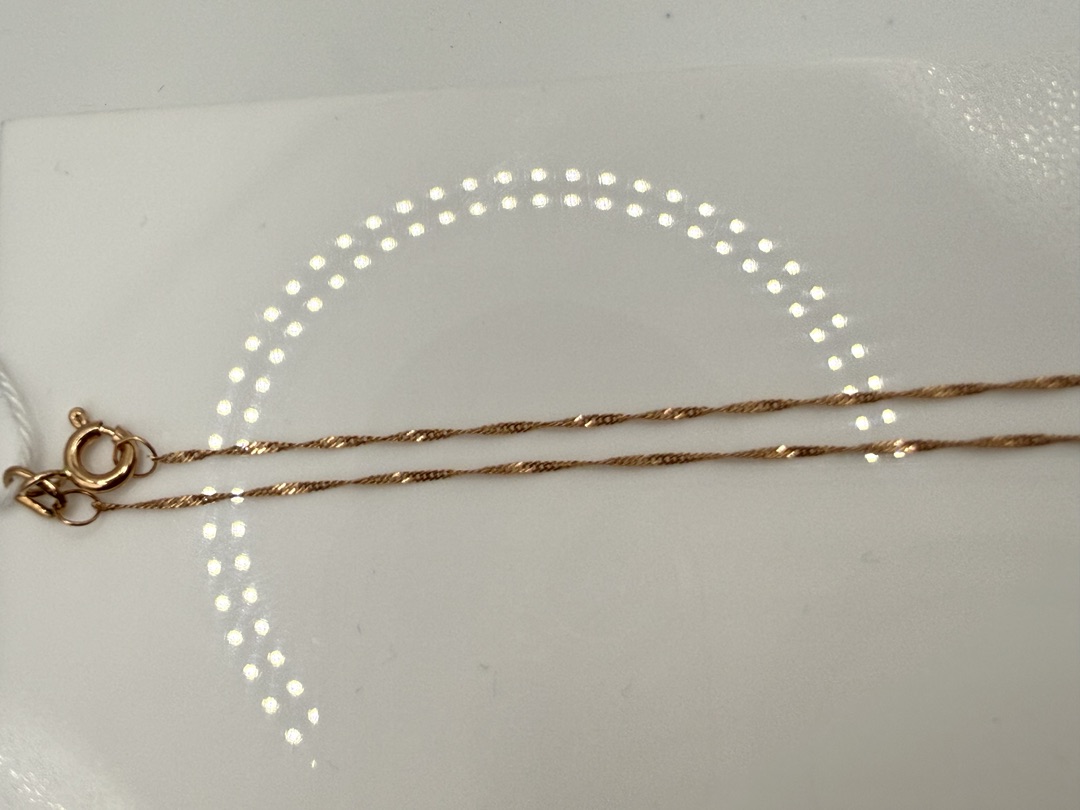 ЦЛСИ585 ЦЕПЬ ПОЛНОВЕСНАЯ Сингапур (Au 585)