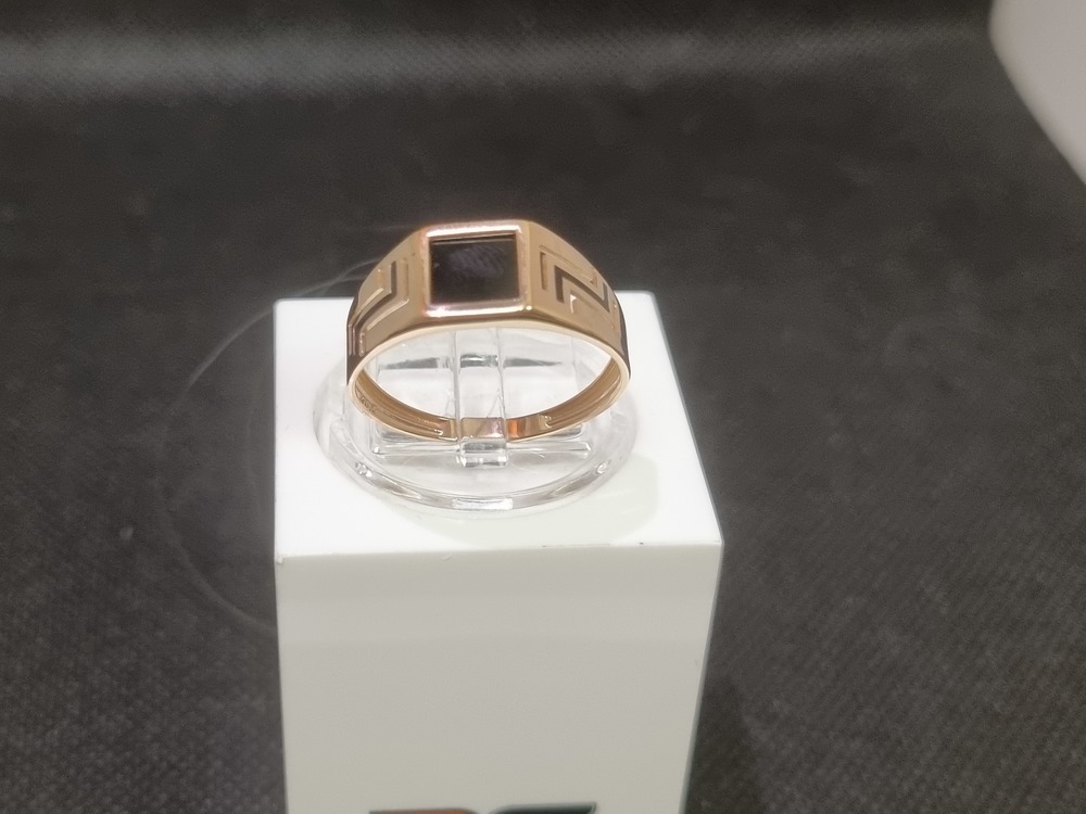 КОЛЬЦО ПЕЧАТКА с камнем (Au 585)