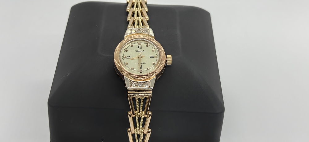 ЧАСЫ БРИЛЛИАНТ Au 585