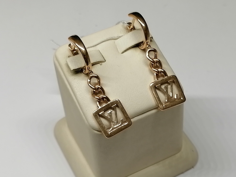 СЕРЬГИ БЕЗ КАМНЯ (Au 585)