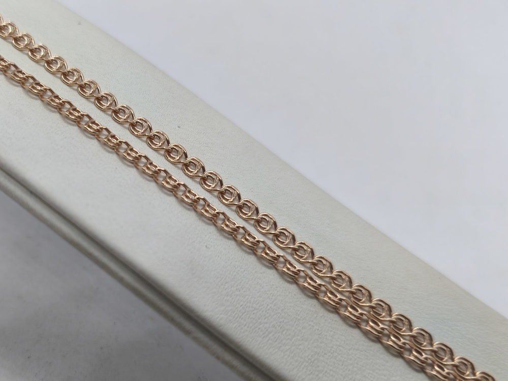 ЦЕПЬ ПУСТОТЕЛАЯ Лав (Au 585)