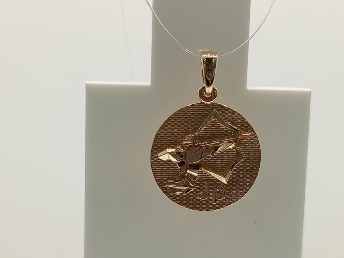 ПОДВЕСКА ЗНАК ЗОДИАКА СТРЕЛЕЦ (Au 585)