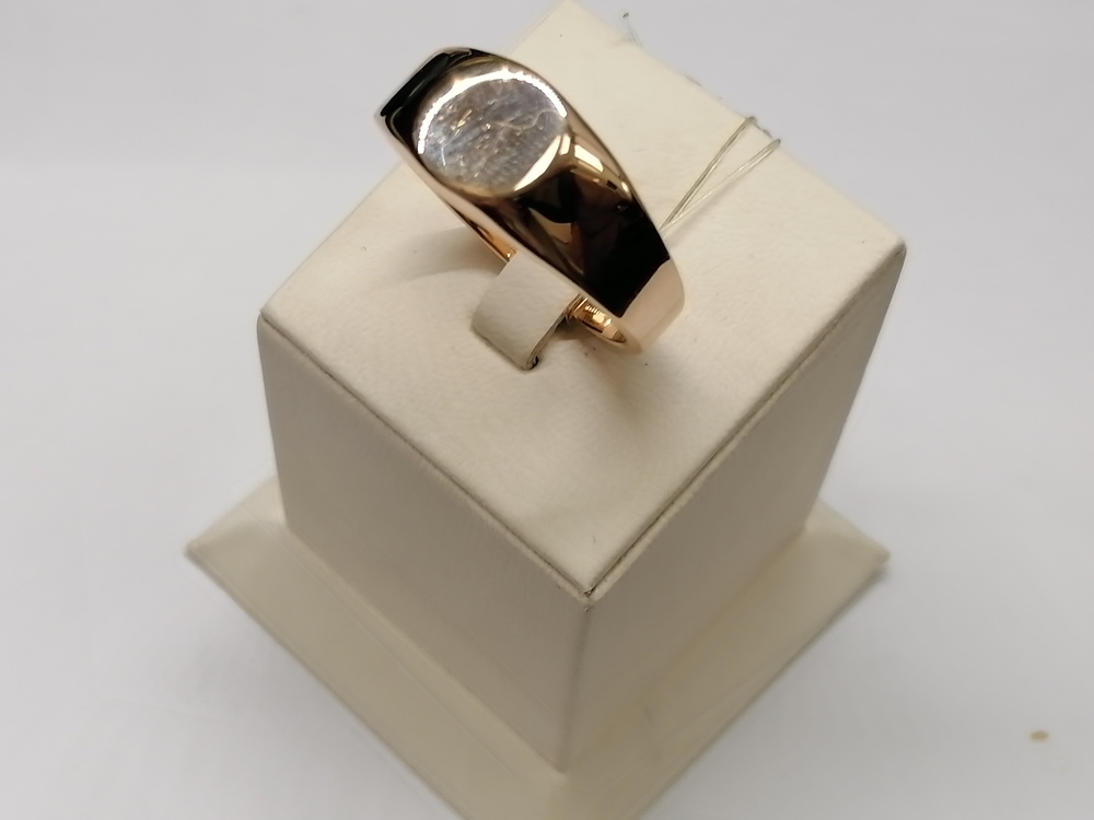 КОЛЬЦО ПЕЧАТКА без камня (Au 585)