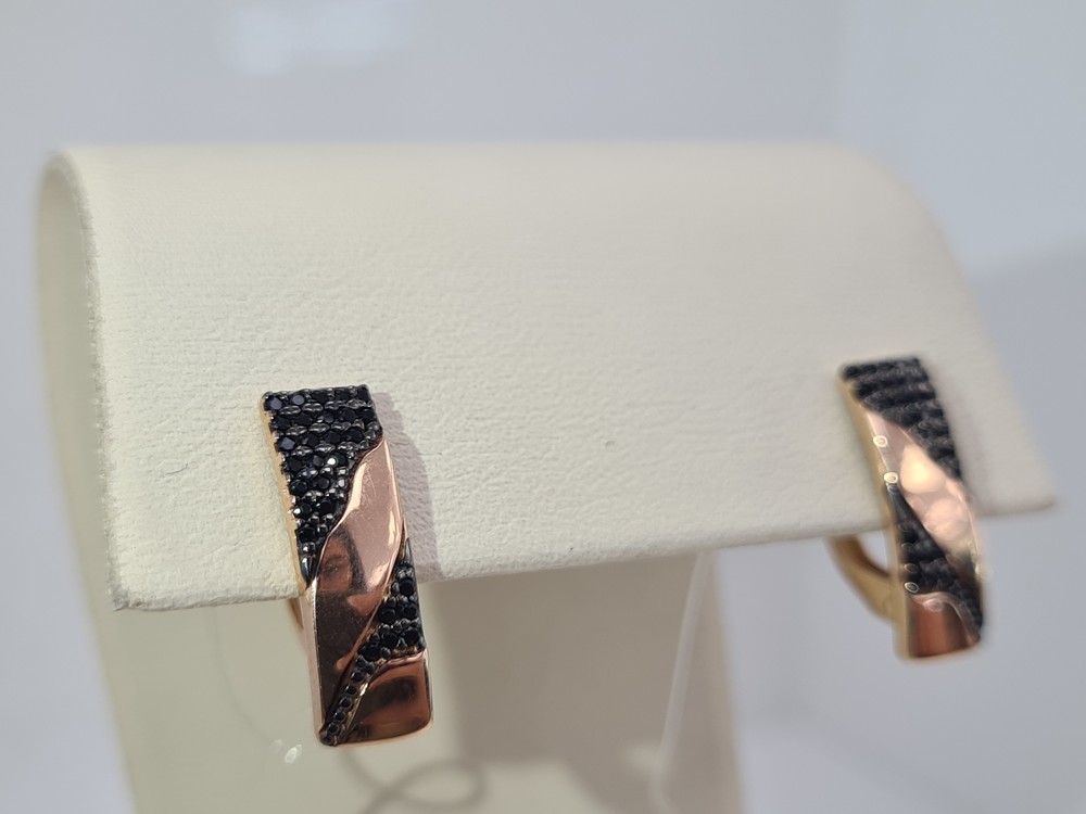 СЕРЬГИ С КАМНЯМИ (Au 585)