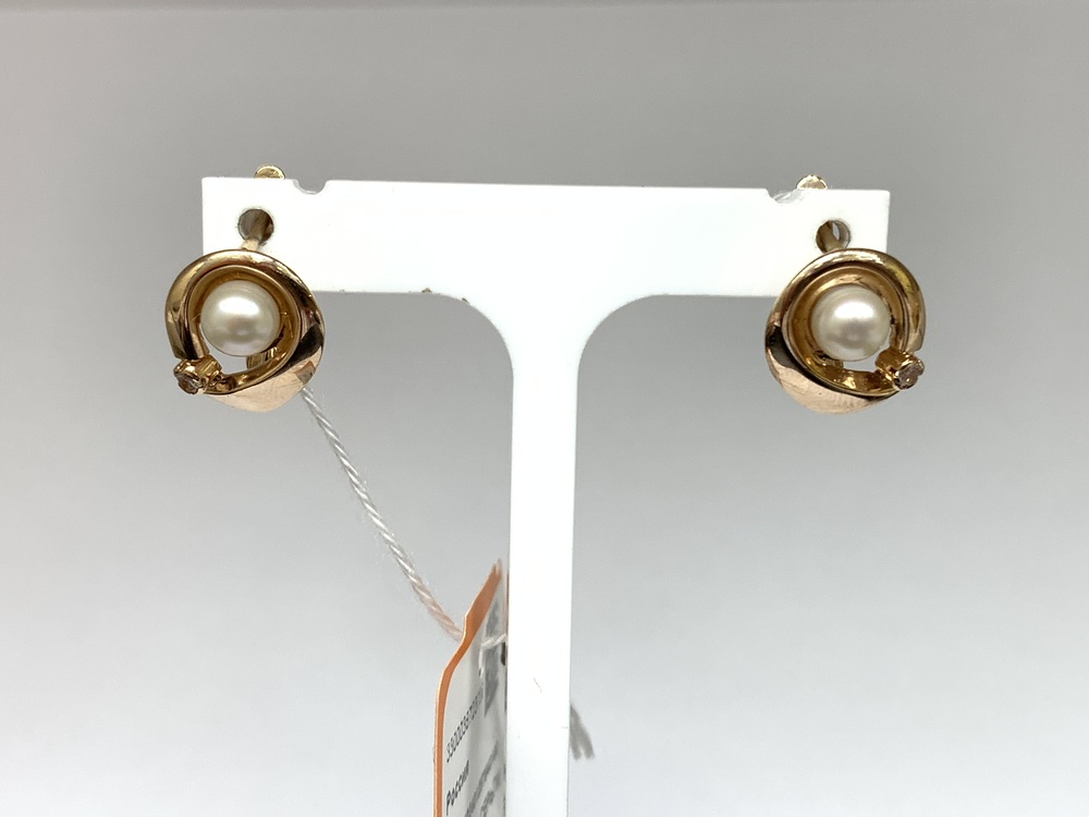 СЕРЬГИ С КАМНЯМИ (Au 585)