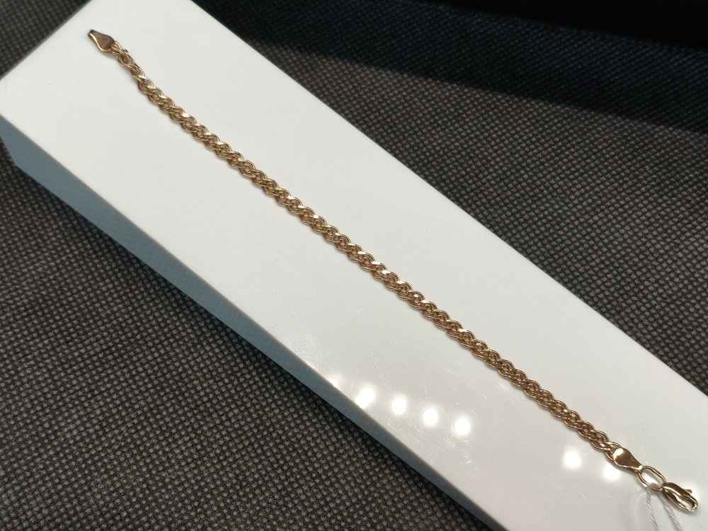 БРАСЛЕТ ПУСТОТЕЛЫЙ Нона Au 585