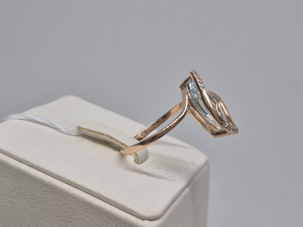 КОЛКМИ585 КОЛЬЦО С КАМНЯМИ (Au 585)