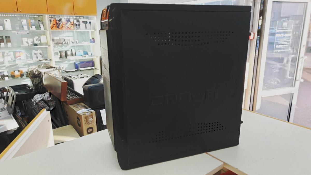 Системный блок CROWN; Core i3-7100, Intel UHD Graphics 600, 4 Гб, Нет, 500 Гб