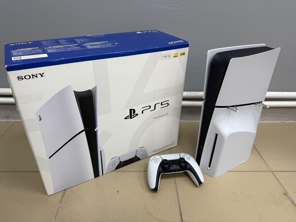 Игровая приставка PlayStation 5 Slim 1TB (С дисководом)