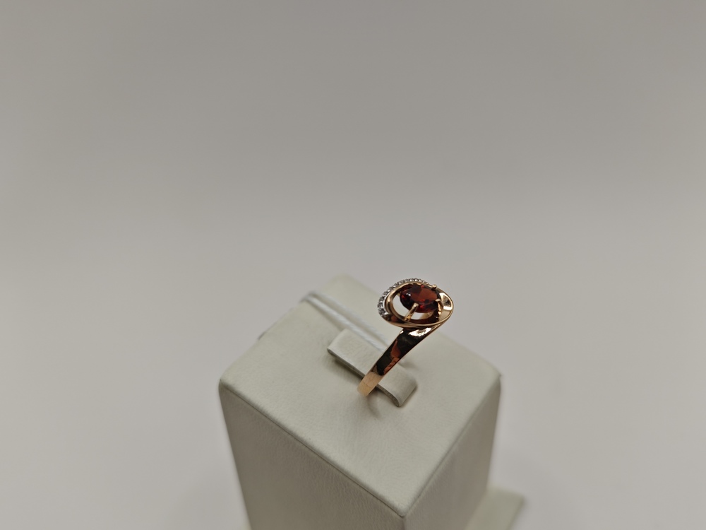 КОЛКМИ585 КОЛЬЦО С КАМНЯМИ (Au 585)