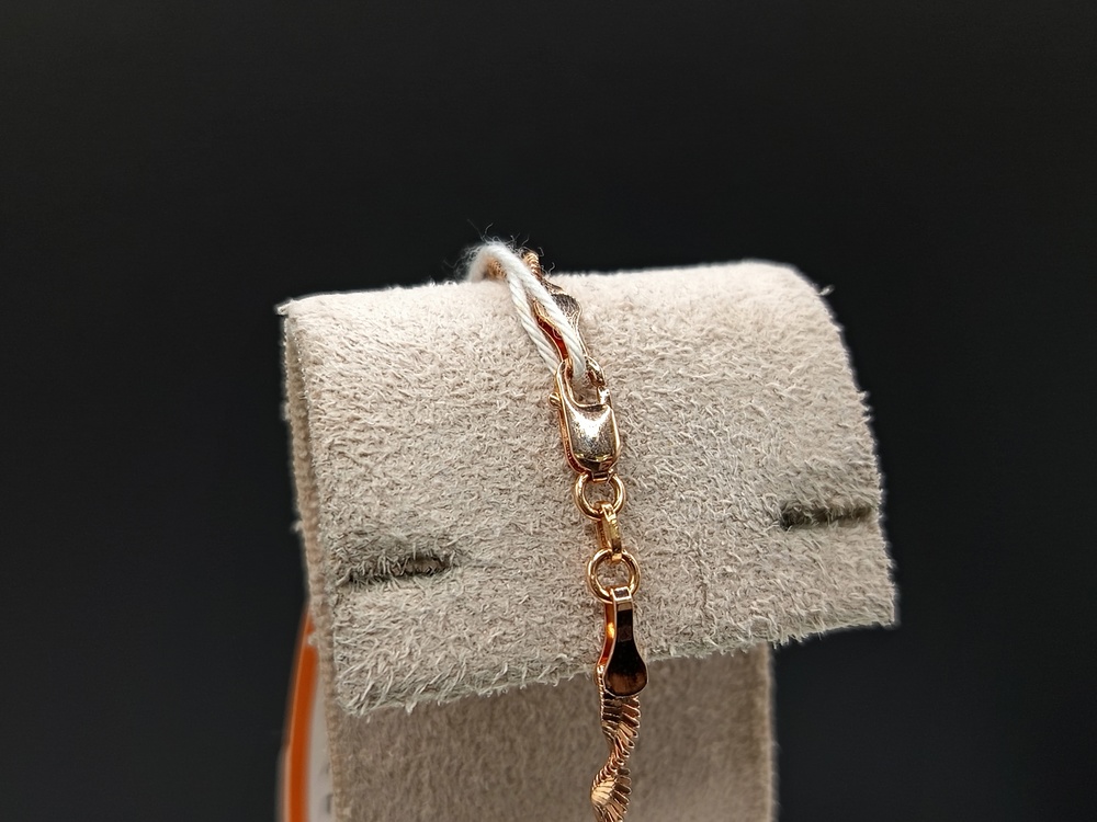 БРАСЛЕТ ПОЛНОВЕСНЫЙ Сингапур Au 585