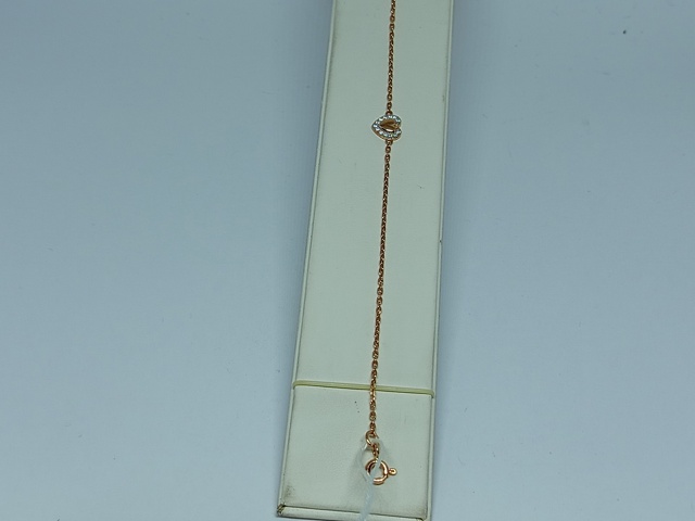 Б585 БРАСЛЕТ С КАМНЯМИ (Au 585)