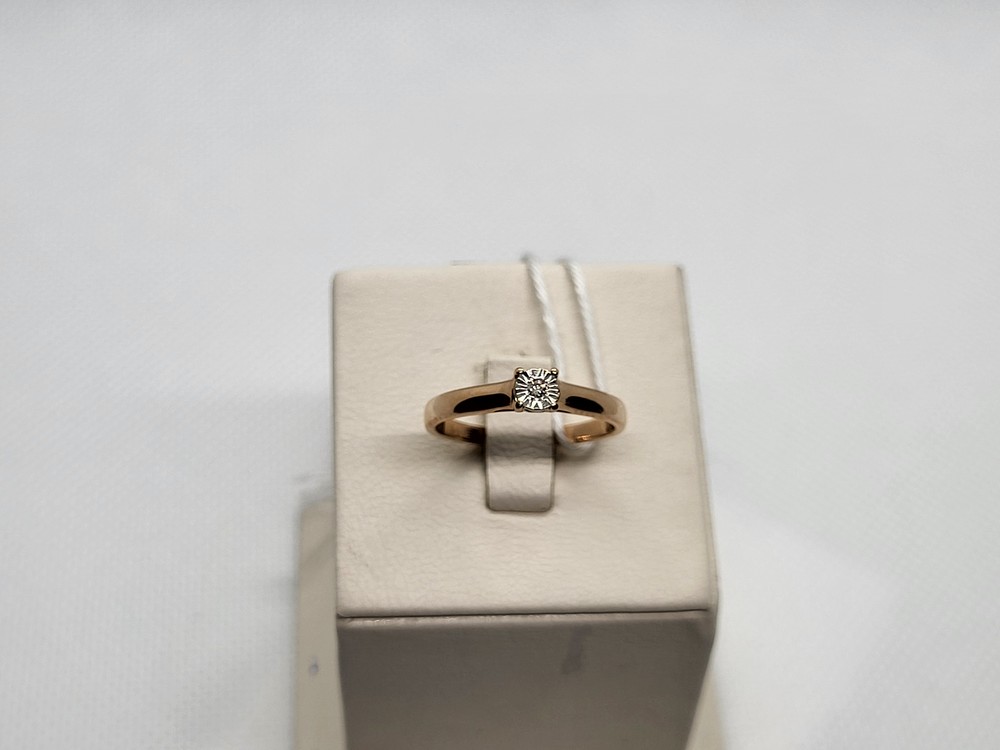 КОЛЬЦО БРИЛЛИАНТ Au 585