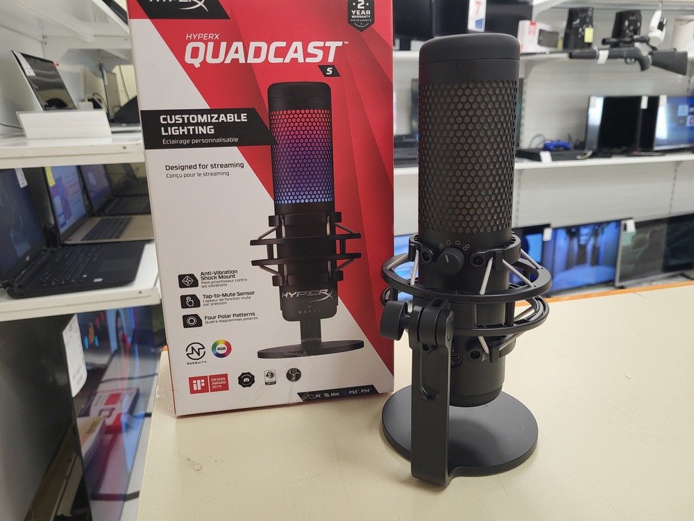 Микрофон Hyperx QuadCast S