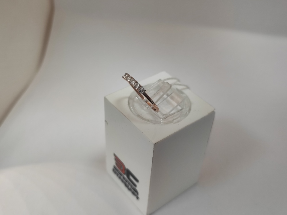 КОЛКМИ585 КОЛЬЦО С КАМНЯМИ (Au 585)