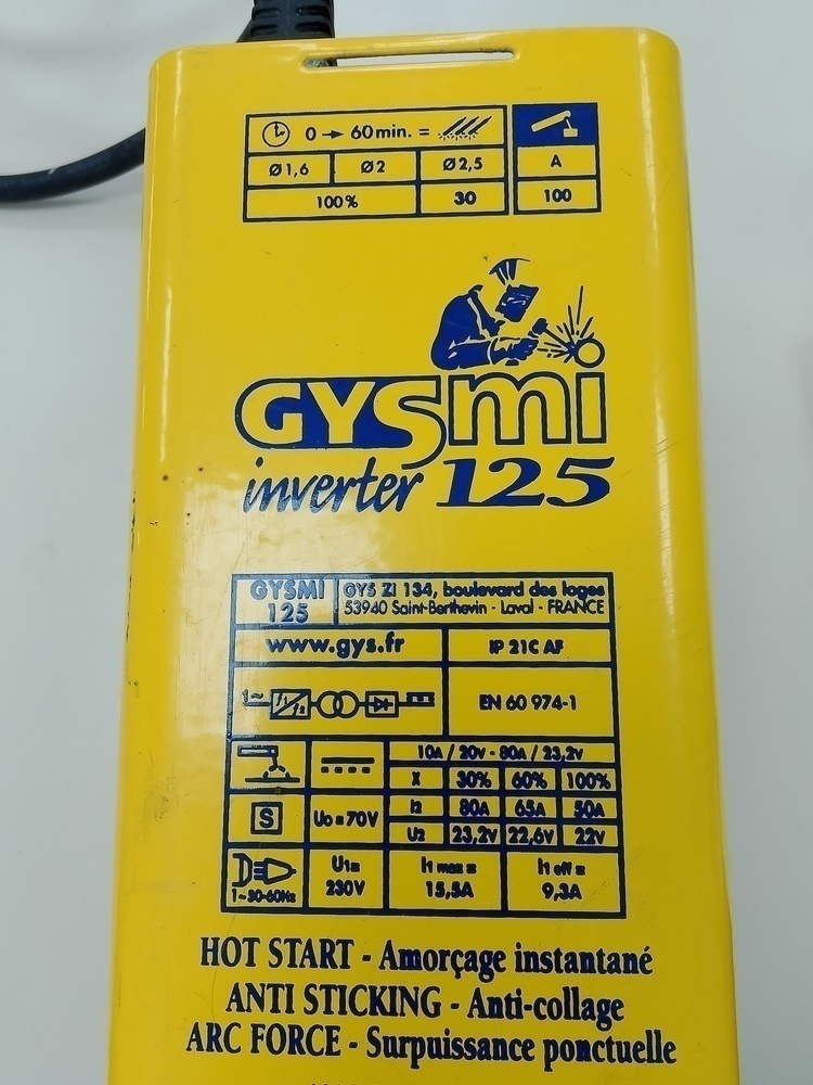 Сварочный аппарат Gysmi 125