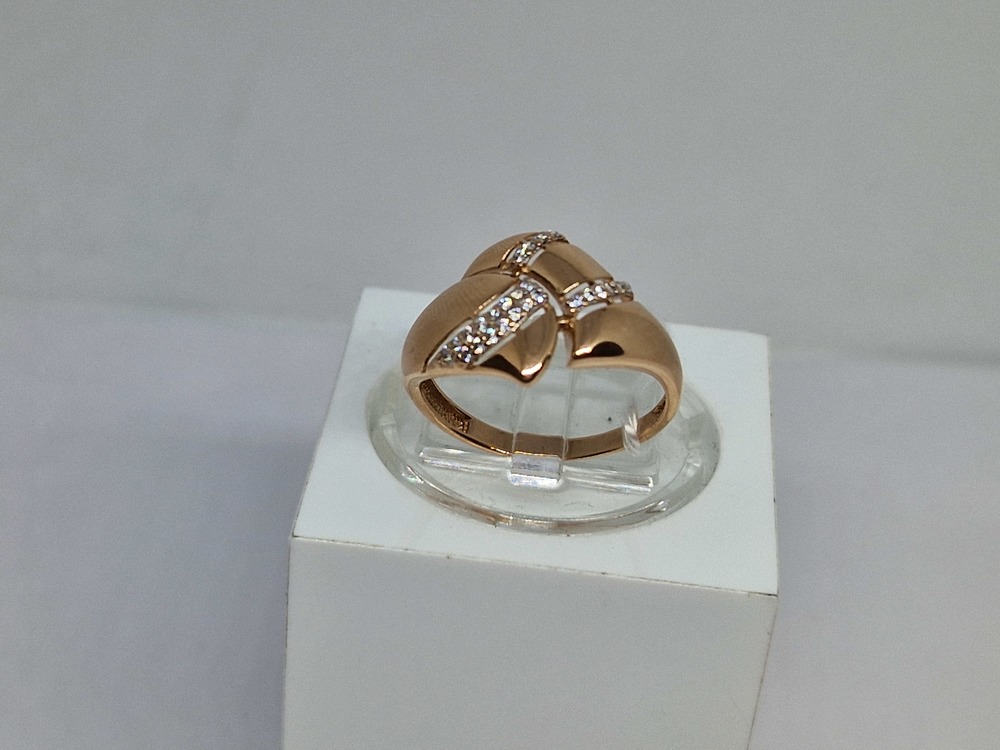 КОЛКМИ585 КОЛЬЦО С КАМНЯМИ (Au 585)