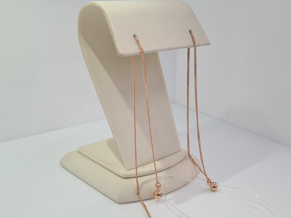 СЕРЬГИ ПРОДЕВКИ без камня (Au 585)