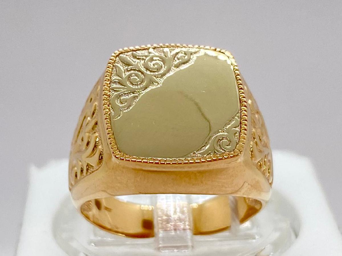 ПЕЧБКМ585 ПЕЧАТКА БЕЗ КАМНЯ (Au 585)