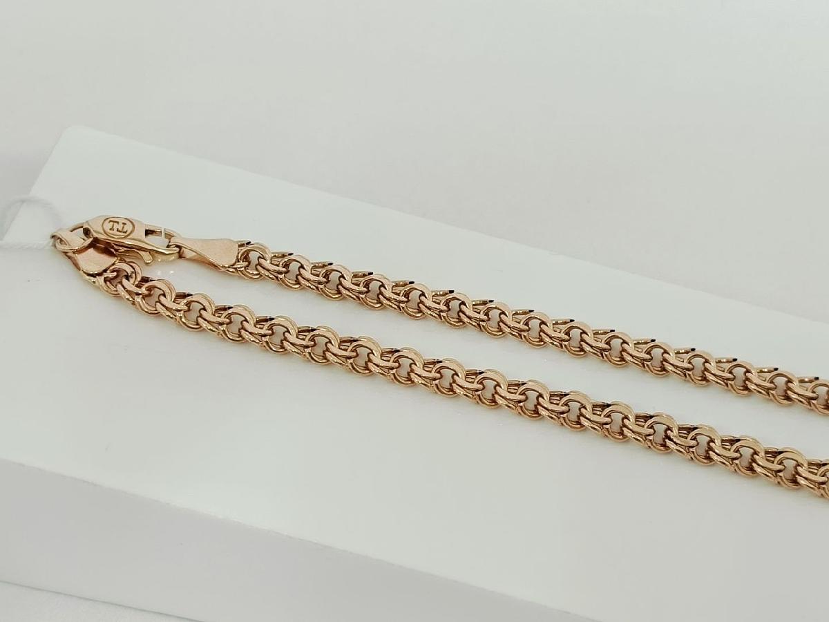 ЦПБС585 ЦЕПЬ ПУСТОТЕЛАЯ Бисмарк (Au 585)