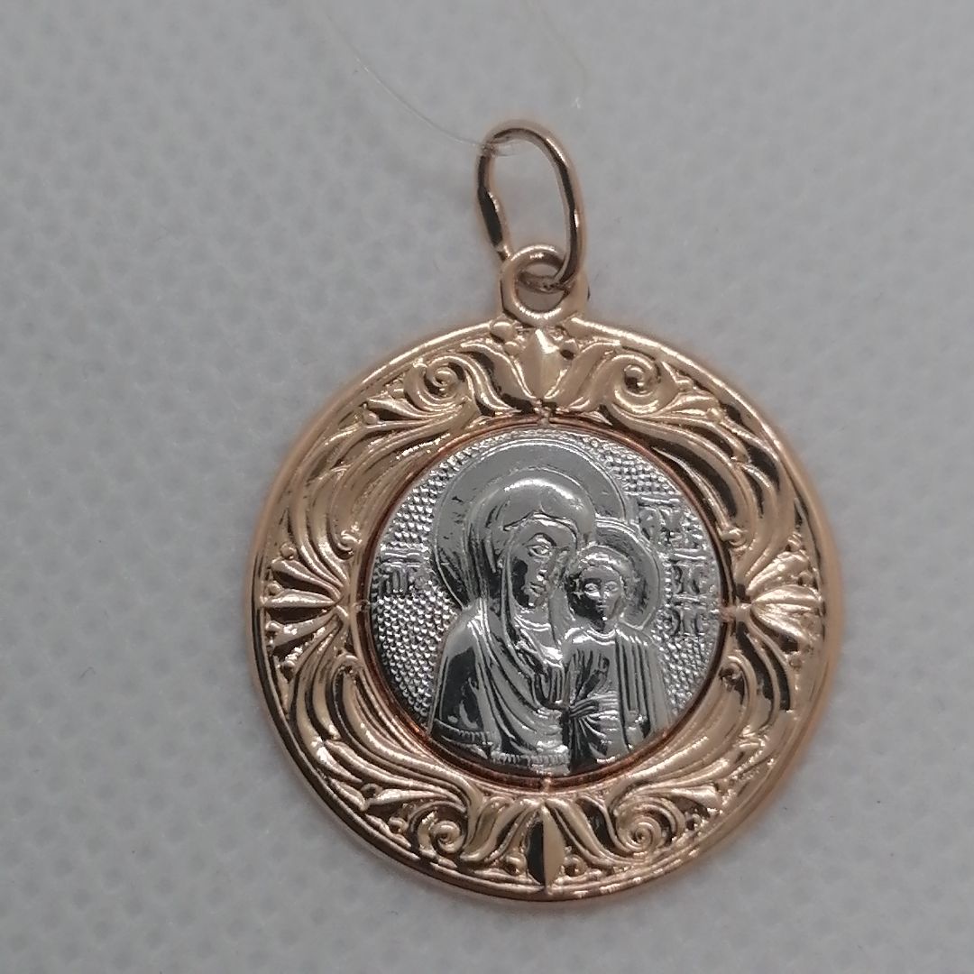 20-0129 ПОДВЕСКА ИКОНА без камня (Au 585)