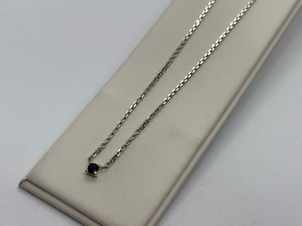 КОЛЬЕ С КАМНЕМ Au 585