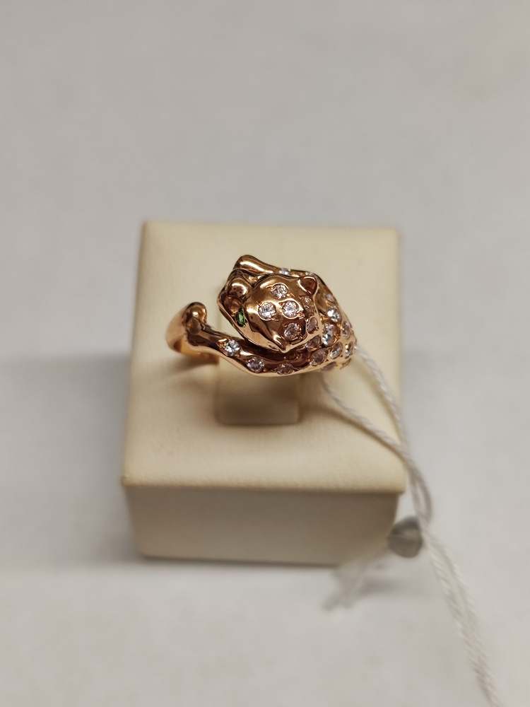 КОЛКМИ585 КОЛЬЦО С КАМНЯМИ (Au 585)