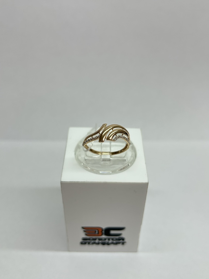 КОЛКМИ585 КОЛЬЦО С КАМНЯМИ (Au 585)