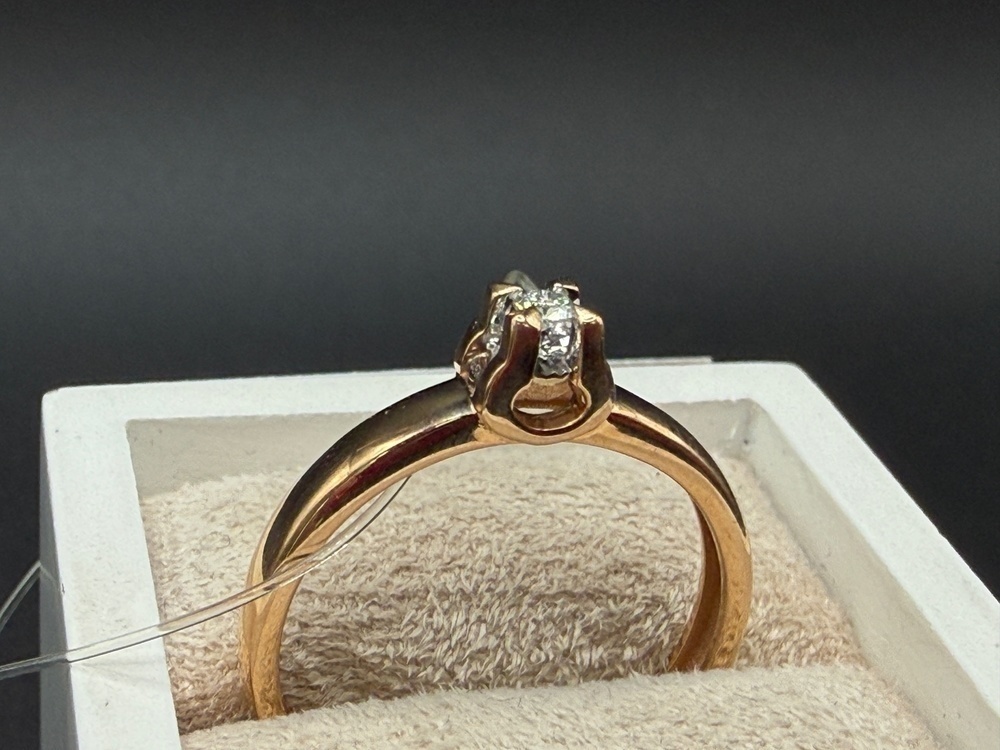 КОЛЬЦО БРИЛЛИАНТ (Au 585)