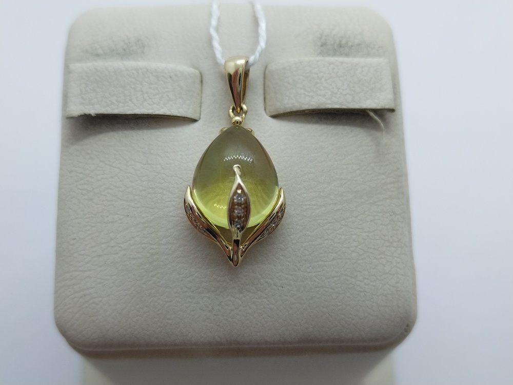 ПОДВЕСКА С КАМНЯМИ (Au 585)