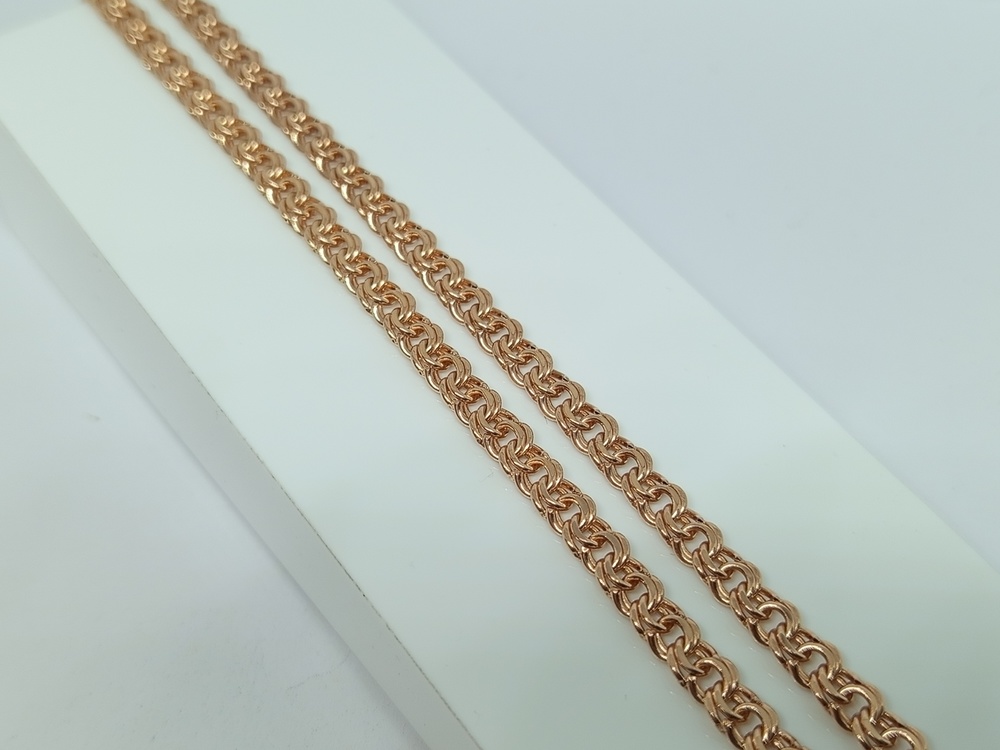 ЦЕПЬ ПУСТОТЕЛАЯ Бисмарк (Au 585)