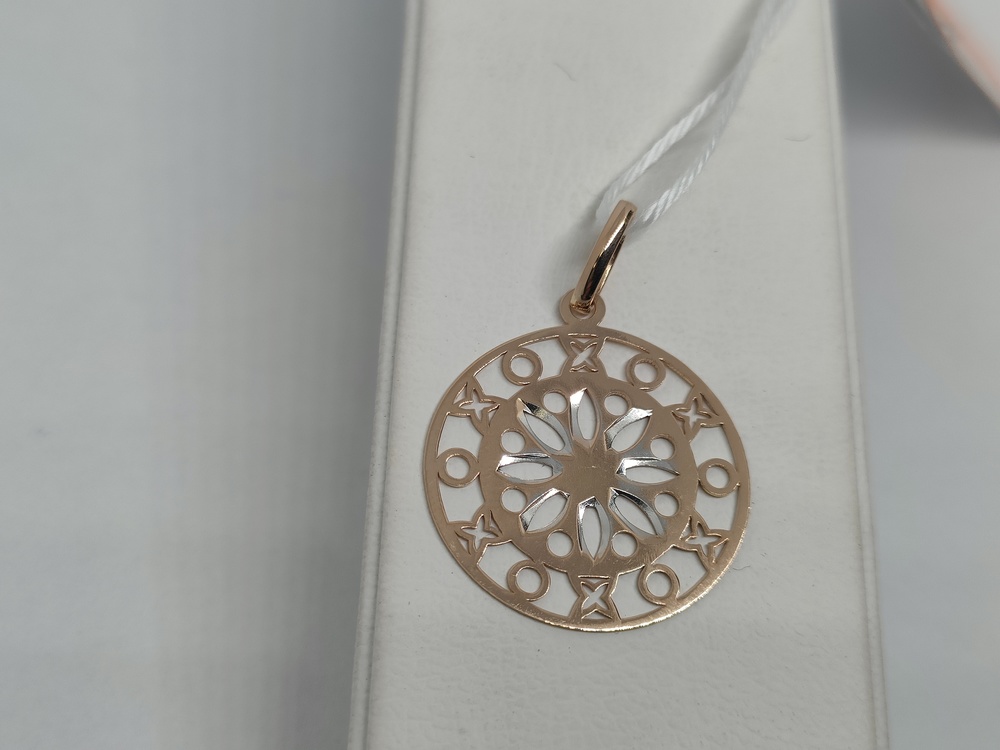 ПОДВЕСКА БЕЗ КАМНЯ Au 585