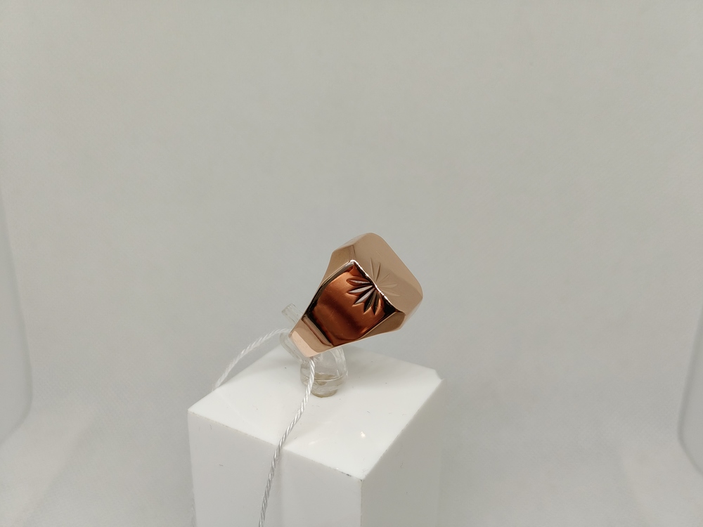 ПЕЧБКМ585 ПЕЧАТКА БЕЗ КАМНЯ (Au 585)