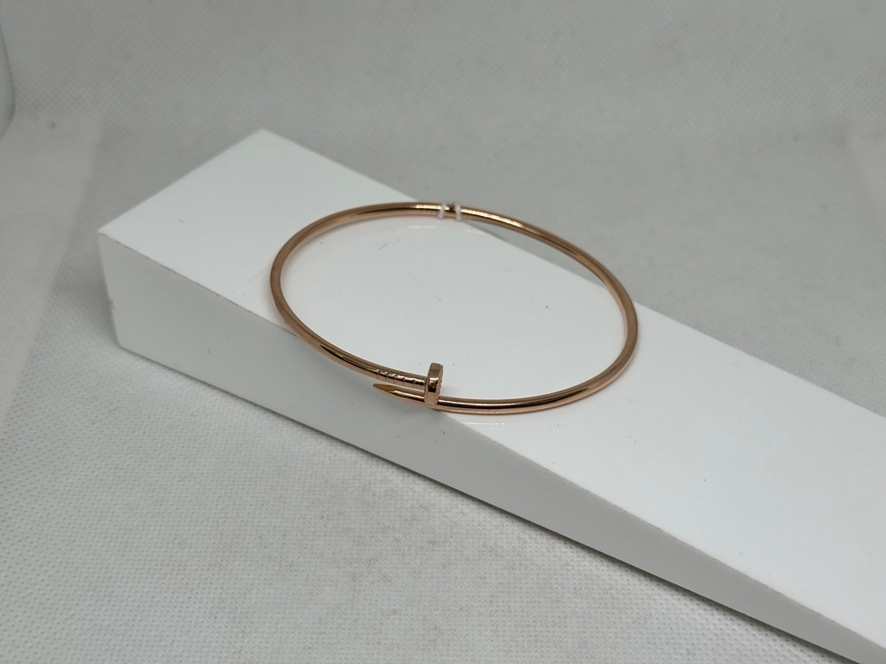 БЖГ585 БРАСЛЕТ ЖЕСТКИЙ ГЛАДКИЙ (Au 585)