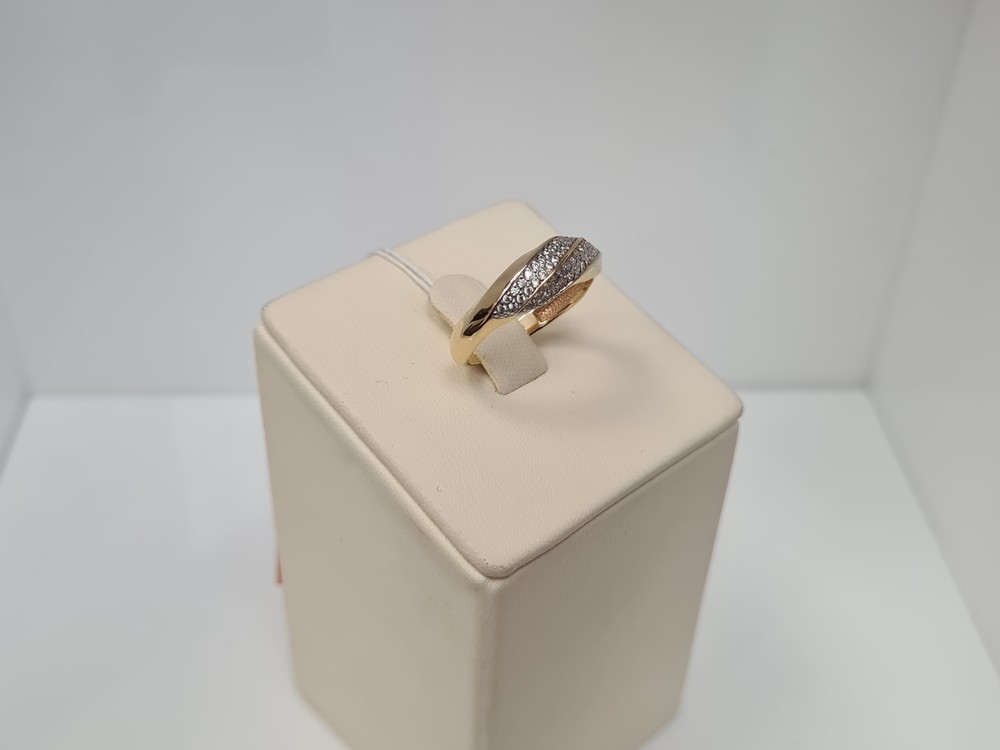 КОЛКМИ585 КОЛЬЦО С КАМНЯМИ (Au 585)