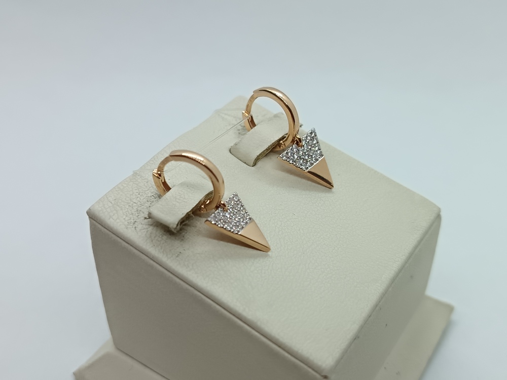 СЕРЬГИ С КАМНЯМИ (Au 585)