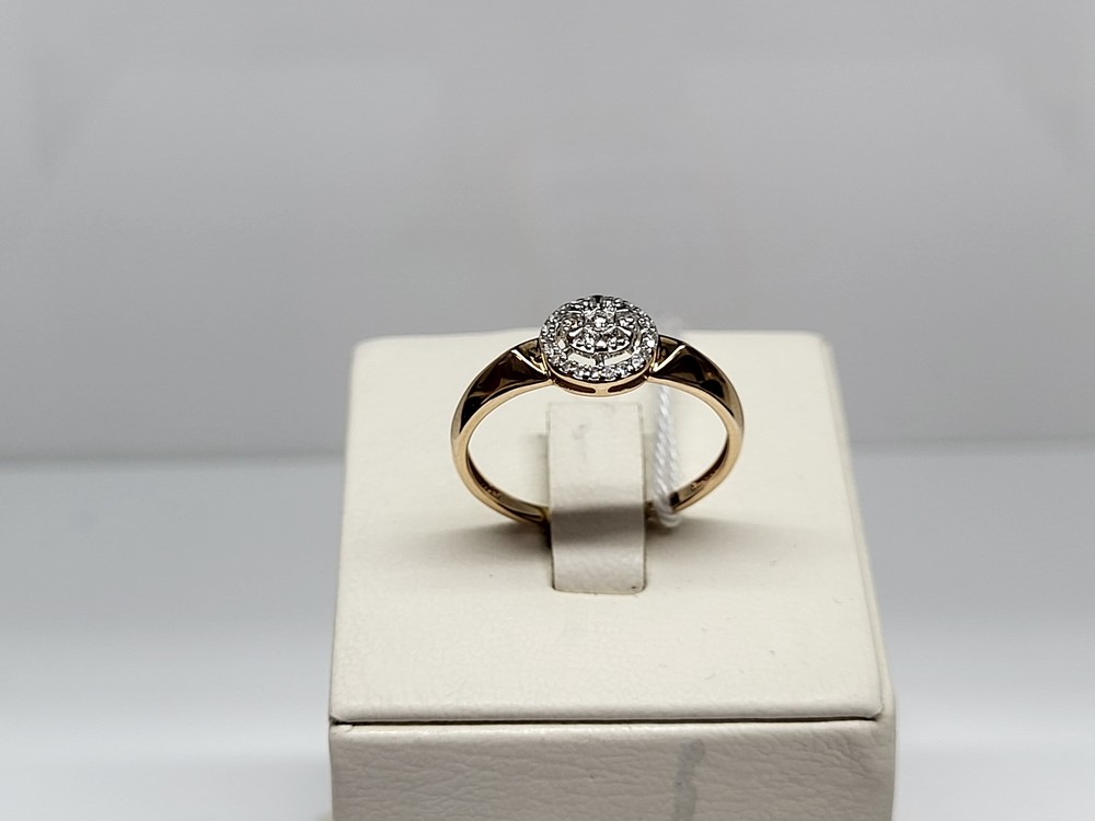 КОЛЬЦО БРИЛЛИАНТ Au 585