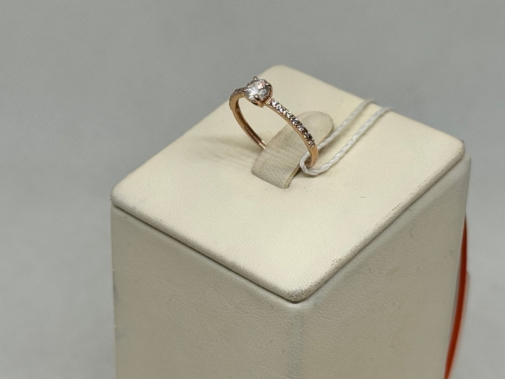 КОЛКМИ585 КОЛЬЦО С КАМНЯМИ (Au 585)