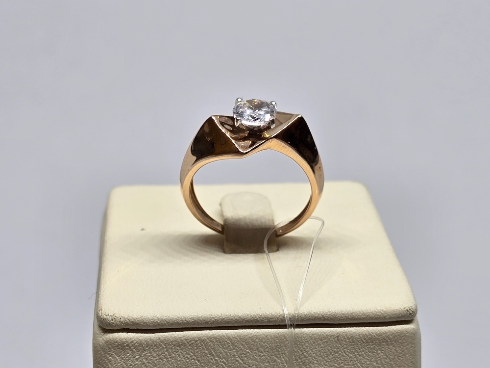 КОЛЬЦО С КАМНЕМ (Au 585)